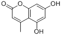 5,7-二羥基-4-甲基香豆素結構式圖