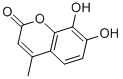 7,8-二羥基-4-甲基香豆素結構式圖
