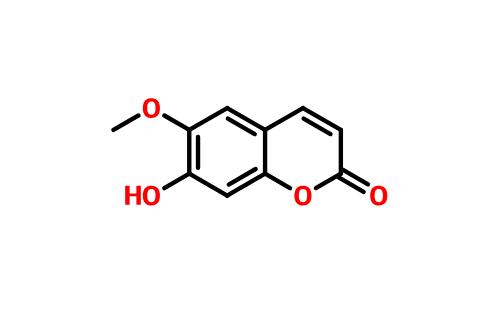 東莨菪內酯結構式圖片