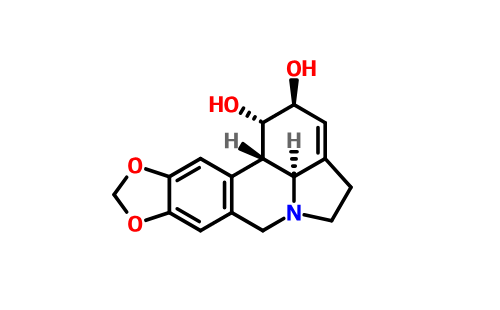 鹽酸石蒜堿結構式圖